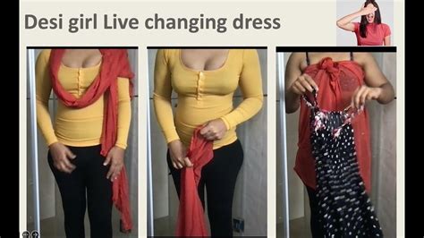 Indian Bhabhi changing clothes